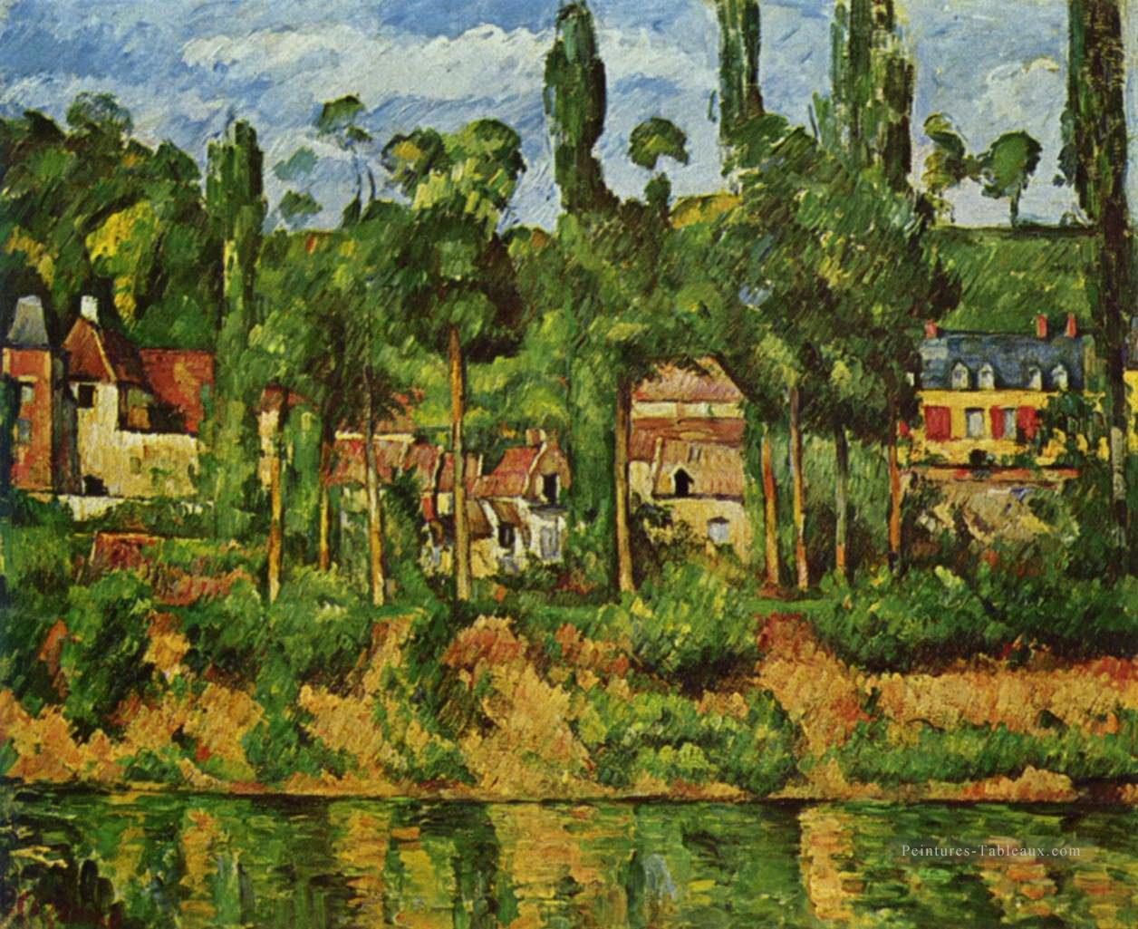Le Château de Medan Paul Cézanne Peintures à l'huile